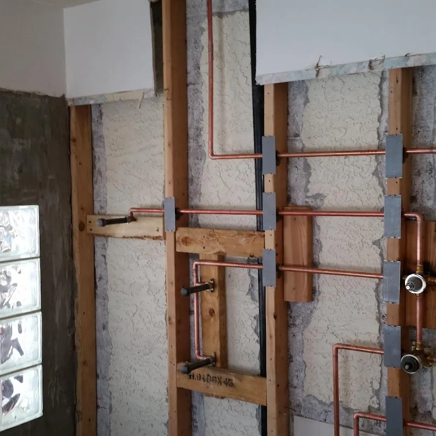 Copper pipe installation for Repiping in McLendon-Chisholm
